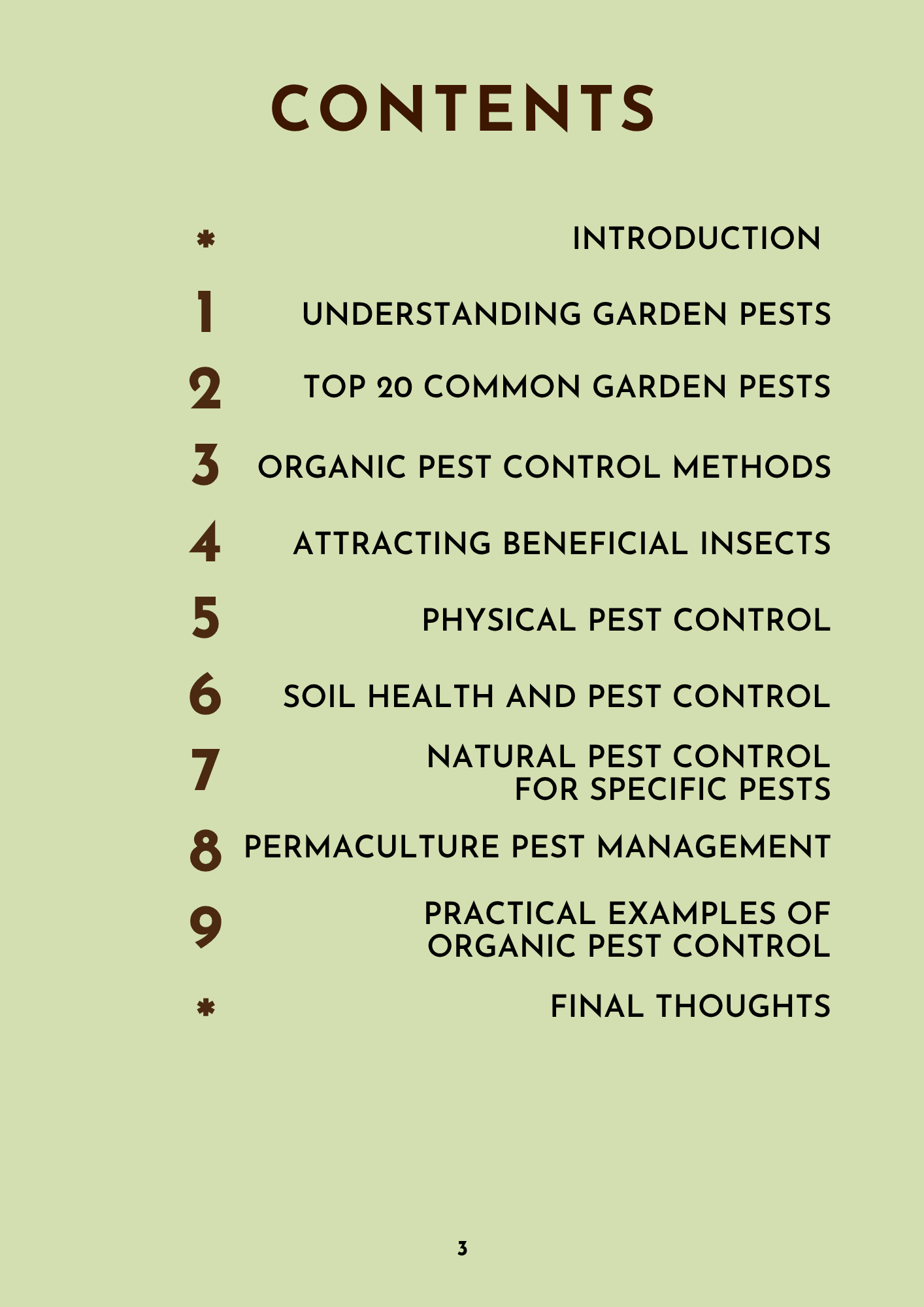 Naturally Control Garden Pests